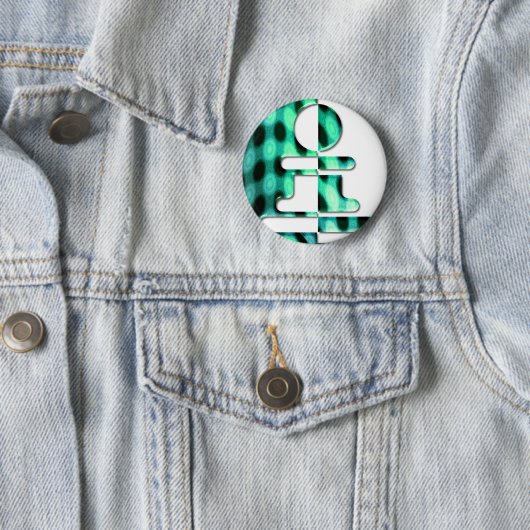 Schach-Turnier-Knopf Button (Beispiel)