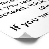 Schach und Schachbretter Poster (Ecke)