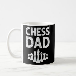 Schach-Vater-Checkmate-Schachspieler Kaffeetasse