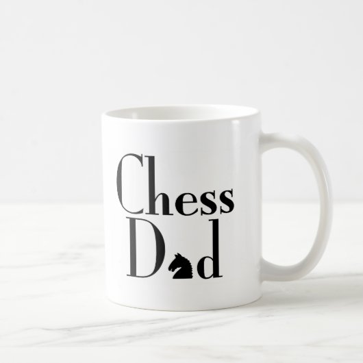 Schach-Vater Kaffeetasse (Rechts)