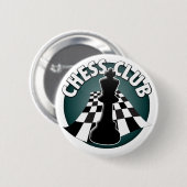 Schach-Verein-Spieler-oder Button (Vorne & Hinten)