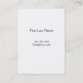 Schach-Verein Visitenkarte (Rückseite)