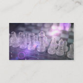 Schach-VorlagenVisitenkarte Visitenkarte (Rückseite)