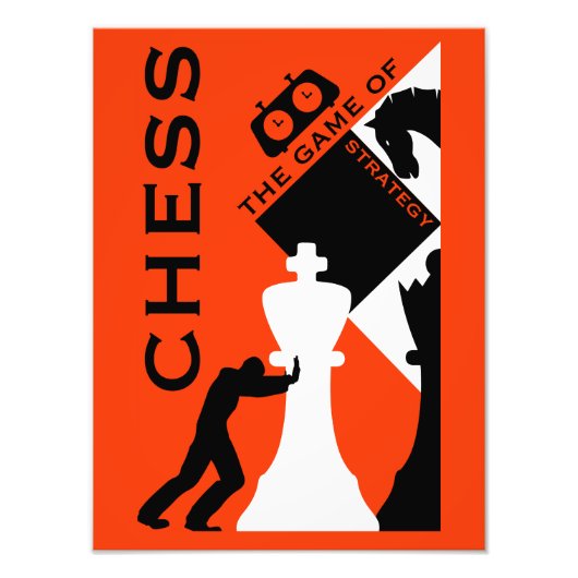 Schach Wall Art Fotodruck (Vorne)