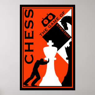 Schach Wall Art Poster