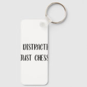 Schach-Wand-Uhr Schlüsselanhänger (Rückseite)