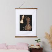 Schach Wandteppich Mit Holzrahmen (Schlafzimmer)