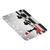 Schach Weihnachtsmann und Rentier Weihnachten Magnet (Rechte Seite)