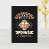 Schach - Wenn Sie einen guten Zug sehen Karte (Gelbe Blume)