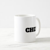 Schach Word Black Knights Kreatives Clever Game Kaffeetasse (VorderseiteRechts)