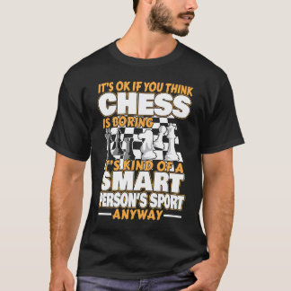 Schachangebot für den Sport intelligenter Menschen T-Shirt