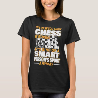 Schachangebot für den Sport intelligenter Menschen T-Shirt