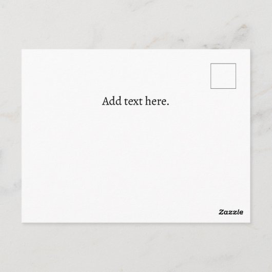 Schachangebot Vintag Sunset Postkarte (Rückseite)