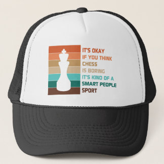 Schachangebot Vintag Sunset Truckerkappe