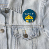 Schachangebotswaffen für Schachspieler Button (Beispiel)