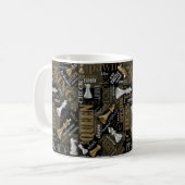 Schachbedingungen Silver und Gold ID784 Kaffeetasse (Vorderseite Links)