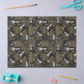 Schachbedingungen Silver und Gold ID784 Seidenpapier (Basteln)