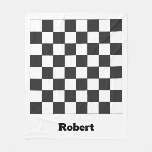 Schachbox Fleece Blanket (Vorderseite)