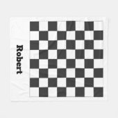 Schachbox Fleece Blanket (Vorderseite (Horizontal))