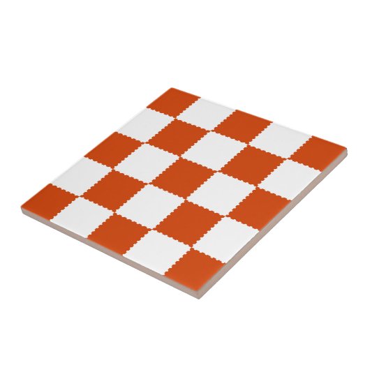 Schachbretmuster Fliese (Seite)