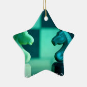 Schachbrett adelt Verzierung Keramik Ornament (Rechts)