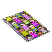 Schachbrett-Affen Notizblock (Rechte Seite)