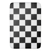 Schachbrett Badematte (Vorderseite Vertikal)