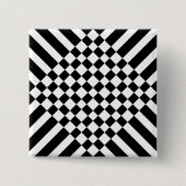 Schachbrett Button (Vorderseite)