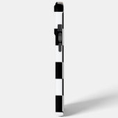 Schachbrett Case-Mate iPhone Hülle (Rückseite / Links)