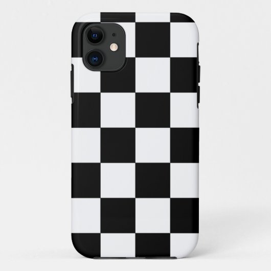 Schachbrett Case-Mate iPhone Hülle (Rückseite)