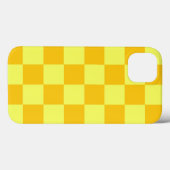 Schachbrett-Design Case-Mate iPhone Hülle (Rückseite (Horizontal))