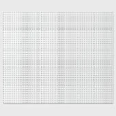 Schachbrett Design Geschenkpapier (Flach)