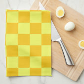 Schachbrett-Design Geschirrtuch (Viertel Falte)