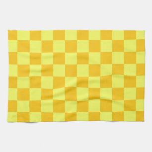 Schachbrett-Design Geschirrtuch