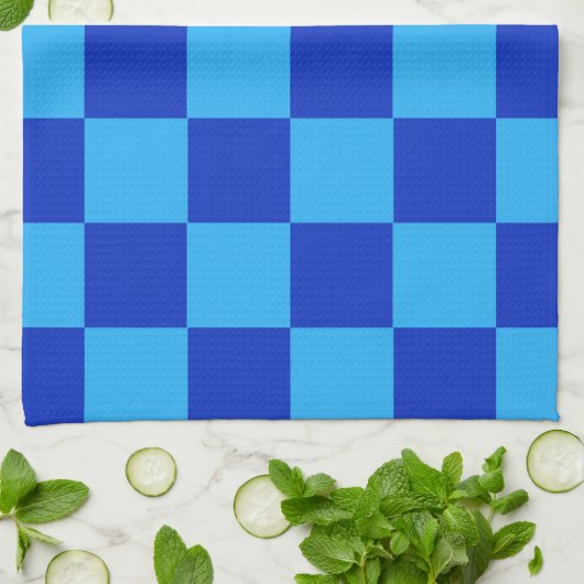 Schachbrett-Design Geschirrtuch (Gefaltet)