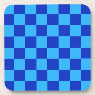 Schachbrett-Design Getränkeuntersetzer