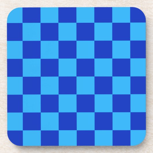 Schachbrett-Design Getränkeuntersetzer (Vorderseite)