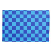 Schachbrett-Design Kissenbezug (Rückseite)