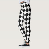 Schachbrett Design Leggings (Links)
