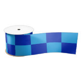 Schachbrett-Design Satinband (Spule)