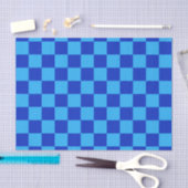 Schachbrett-Design Seidenpapier (Handwerk)