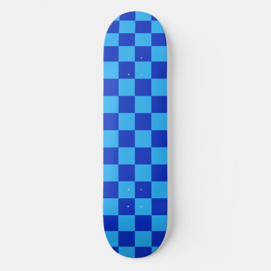 Schachbrett-Design Skateboard (Vorderseite)