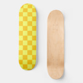 Schachbrett-Design Skateboard (Vorderseite)