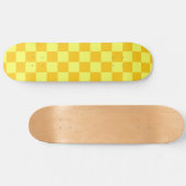 Schachbrett-Design Skateboard (Horizontal)