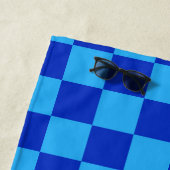 Schachbrett-Design Strandtuch (Beispiel)