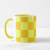 Schachbrett-Design Tasse (Links)