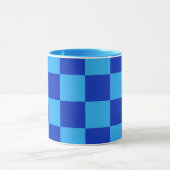 Schachbrett-Design Tasse (Zentrum)