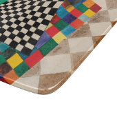 Schachbrett durch Wassily Kandinsky Schneidebrett (Ecke)