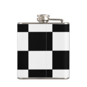 Schachbrett Flachmann (Rückseite)