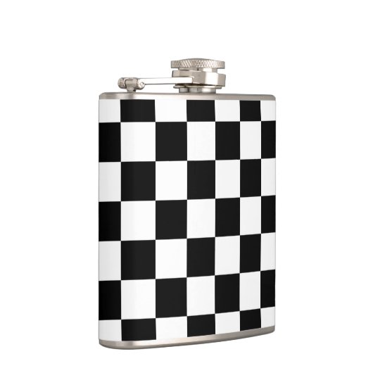 Schachbrett Flachmann (Rechts)